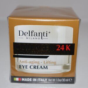 Delfanti Milano 24K Collagen Anti-Aging Eye Cream 1 oz Made in Italy New Sealed